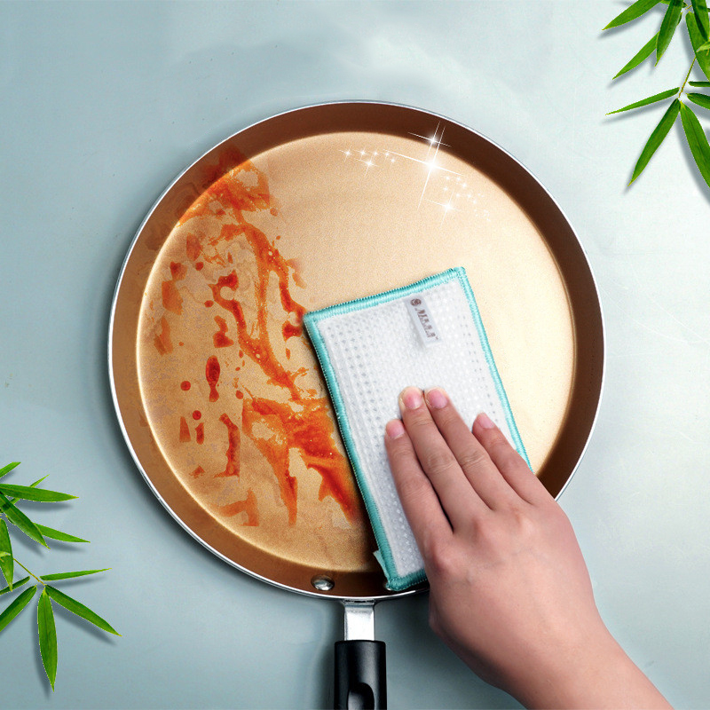 3/2 Buah Pembersih Dapur Dua S - Bamboo Fiber Trunk ulasan dan harga