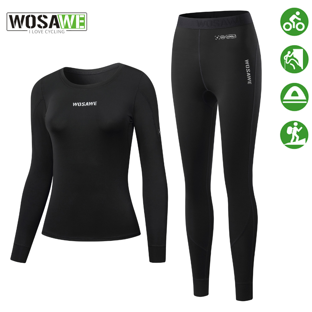 WOSAWE Setelan Pakaian Dalam B - Compression Long Pant ulasan dan harga